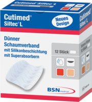 CUTIMED Siltec L Schaumverb.15x15 cm dü.san.haf. - 12St