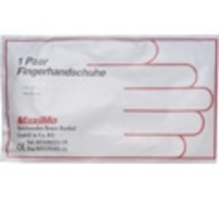 HANDSCHUHE Strick Baumwolle Gr. 11 Herren - 2St