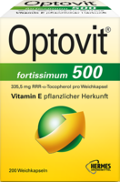 OPTOVIT fortissimum 500 Kapseln - 200St - Vitamine