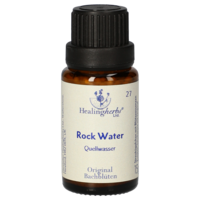 BACHBLÜTEN Rock Water Globuli Healing Herbs - 15g
