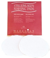 STILLEINLAGEN Seide/Wolle/Seide - 2St