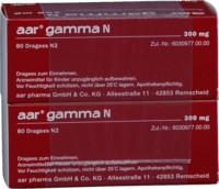 AAR GAMMA N 300 mg Dragees - 160St - Leber & Galle