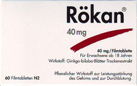 RÖKAN 40 mg Filmtabletten - 60St