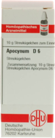 APOCYNUM D 6 Globuli - 10g