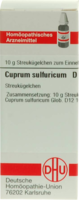 CUPRUM SULFURICUM D 12 Globuli - 10g