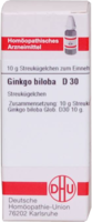 GINKGO BILOBA D 30 Globuli - 10g