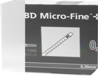 BD MICRO-FINE+ Insulinspr.0,5 ml U100 8 mm - 100X0.5ml
