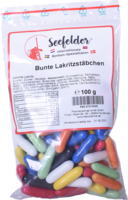 SEEFELDER bunte Lakritzstäbchen KDA - 100g