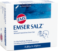 EMSER Salz Beutel - 20St - Für die Wohlfühlnase