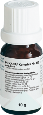 PEKANA Komplex Nr.53 Globuli 10 g