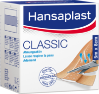 HANSAPLAST Classic Pflaster 8 cmx5 m - 1St - Pflaster sortiert