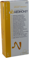 MEDIHONEY Apinate Honig Alginatverband 1,9x30 cm - 5St