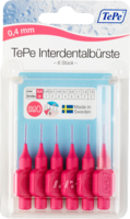 TEPE Interdentalbürste 0,4mm pink - 6St - Interdentalpflege