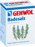 GEHWOL Rosmarin Badesalz Portionsbeutel - 10X25g - Medizinische Badezusätze