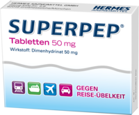 SUPERPEP Reise Tabl. 50 mg - 10St - Übelkeit & Schwindel