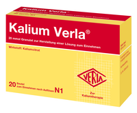 KALIUM VERLA Granulat Btl. - 20St - Kalium