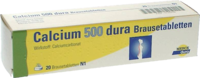 CALCIUM 500 dura Brausetabletten - 20St