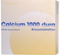 CALCIUM 1000 dura Brausetabletten - 40St