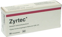 ZYRTEC 10 mg Filmtabletten - 50St