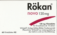 RÖKAN Novo 120 mg Filmtabletten - 60St - Gedächtnisstärkung