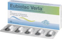 EUBIOLAC Verla Vaginaltabletten - 10St - Aufbau der Vaginalflora