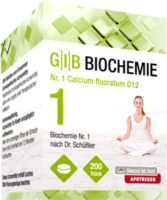 GIB Biochemie Nr.1 Calcium fluoratum D 12 Tabl. - 200St