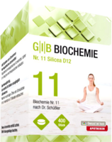 GIB Biochemie Nr.11 Silicea D 12 Tabletten - 400St