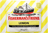 FISHERMANS FRIEND Lemon ohne Zucker Pastillen - 25g - Fishermans Friend