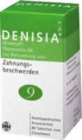 DENISIA 9 Zahnungsbeschwerden Tabletten - 80St - DHU