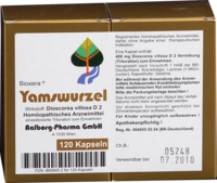 YAMSWURZEL KAPSELN - 120St