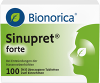 SINUPRET forte überzogene Tabletten - 100St - Nase frei