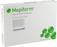 MEPIFORM 5x7,5 cm Verband - 5St