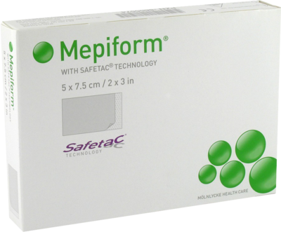 MEPIFORM 5x7,5 cm Verband 5 St