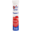 ACTIVLINE Vitamin C Blutorange Brausetabletten