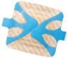 TEGADERM Silicone Foam Border FK 7,5x7,5cm 90640