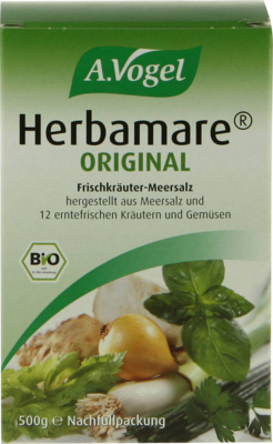 HERBAMARE Salz Nachfüllbeutel A.Vogel 500 g