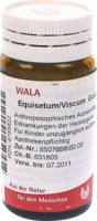 EQUISETUM/VISCUM Globuli - 20g