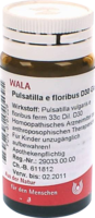 PULSATILLA E floribus D 30 Globuli - 20g