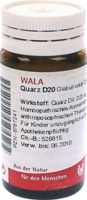 QUARZ D 20 Globuli - 20g