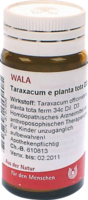 TARAXACUM E plant.tota D 3 Globuli - 20g