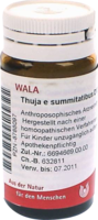 THUJA E SUMMITATIBUS D 12 Globuli - 20g