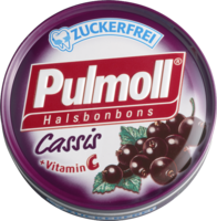 PULMOLL Cassis zuckerfrei Bonbons - 50g - Bonbons zuckerfrei