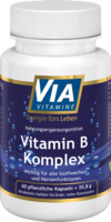 VIAVITAMINE Vitamin B Komplex Kapseln - 60St