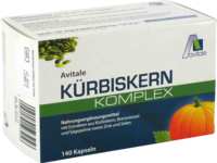 KÜRBISKERN KOMPLEX Kapseln - 140St - Blasenstärkung