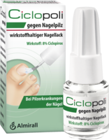 CICLOPOLI gegen Nagelpilz wirkstoffhalt.Nagellack - 6.6ml - Haut & Nagelpilz