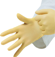 LATEX-HANDSCHUHE Einmal puderfrei XL - 100St