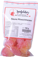 SEEFELDER saure Pfirsichherzen KDA - 100g