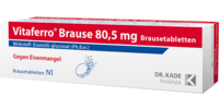 VITAFERRO Brause Brausetabletten - 100St - Eisen