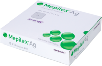 MEPILEX Ag Schaumverband 10x10 cm steril - 10St