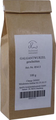 GALGANTWURZEL geschnitten 100 g
